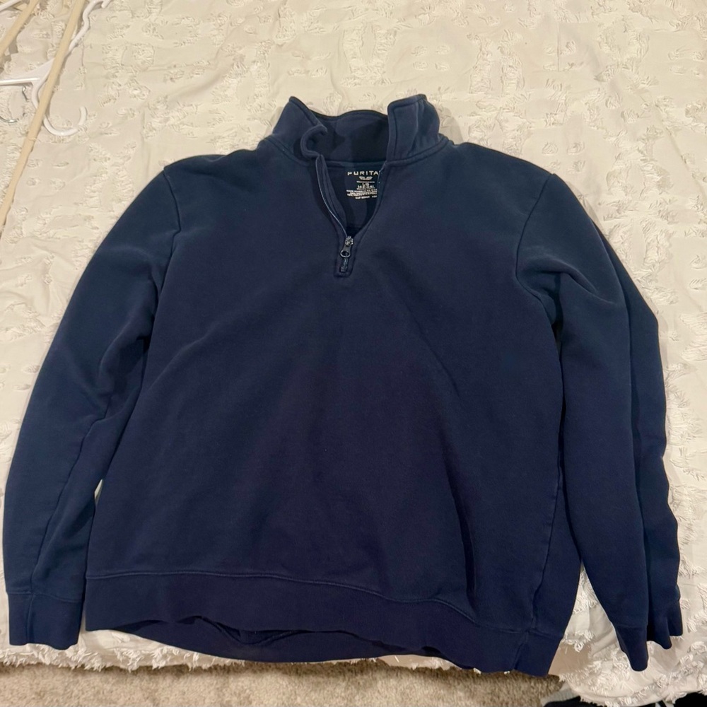 Polo by Ralph Lauren Blue Zip Up Sweater